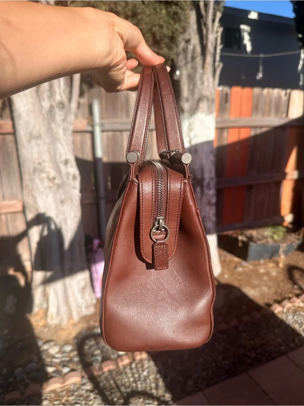 Vintage Coach Whitney Satchel